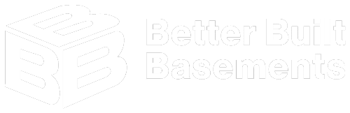 Better Built Basements  logo white