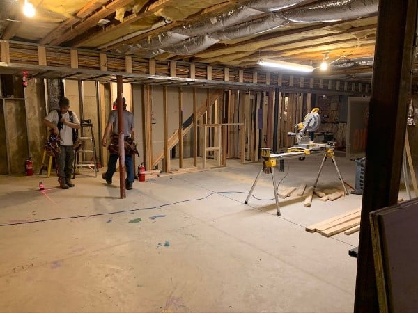 Finished Basement Before And After Pictures For Remodel Inspiration