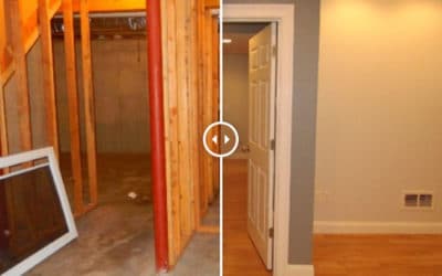 Finished Basement Before and After Pictures for Remodel Inspiration