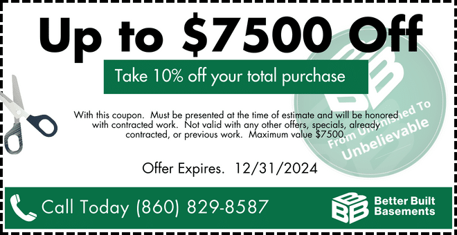 Up To $5000 Off Your Basement Project