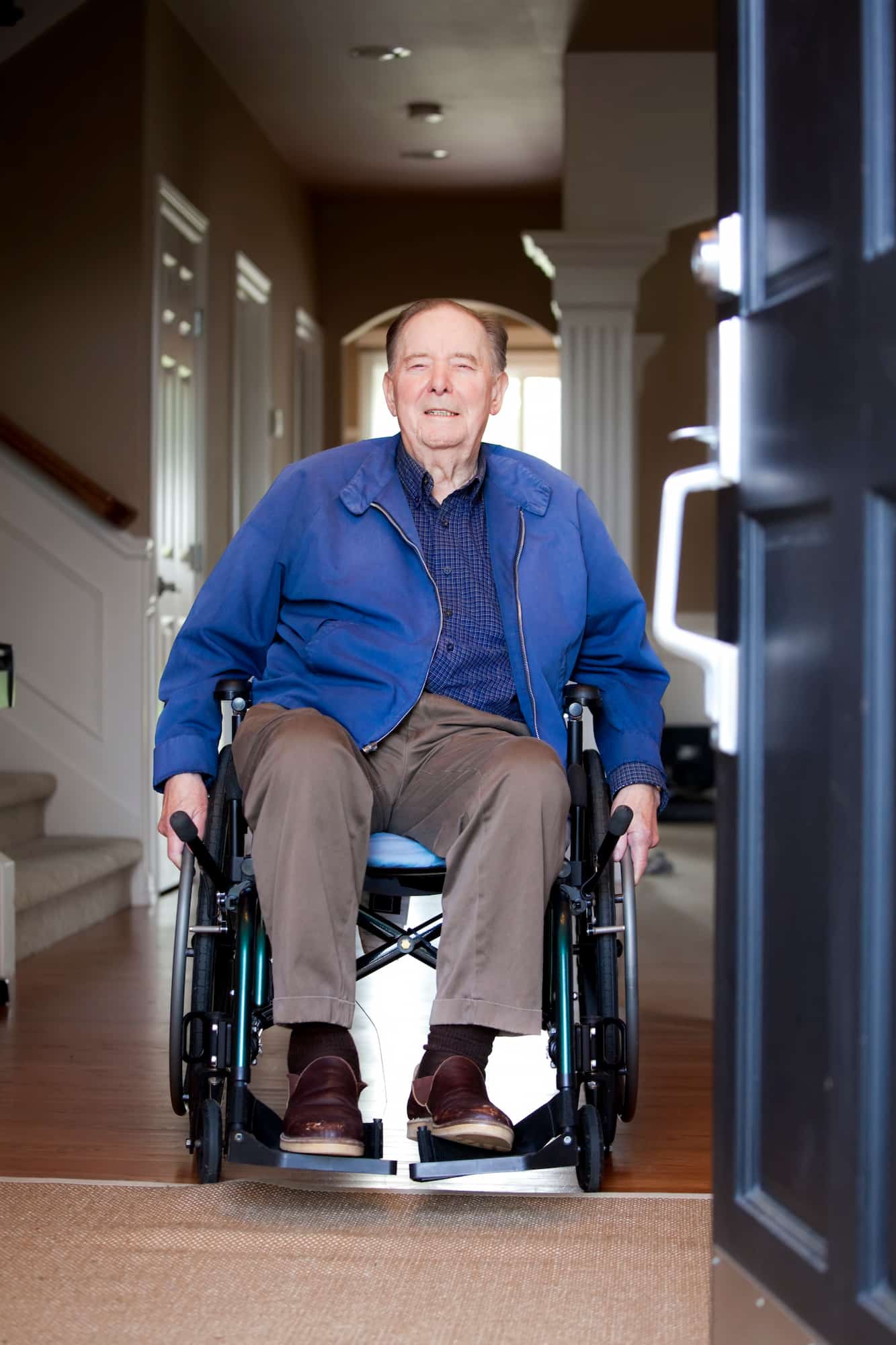 Accessible Basement In-Law Suite In Berlin Ct With Wider Doorways And Safe Flooring.